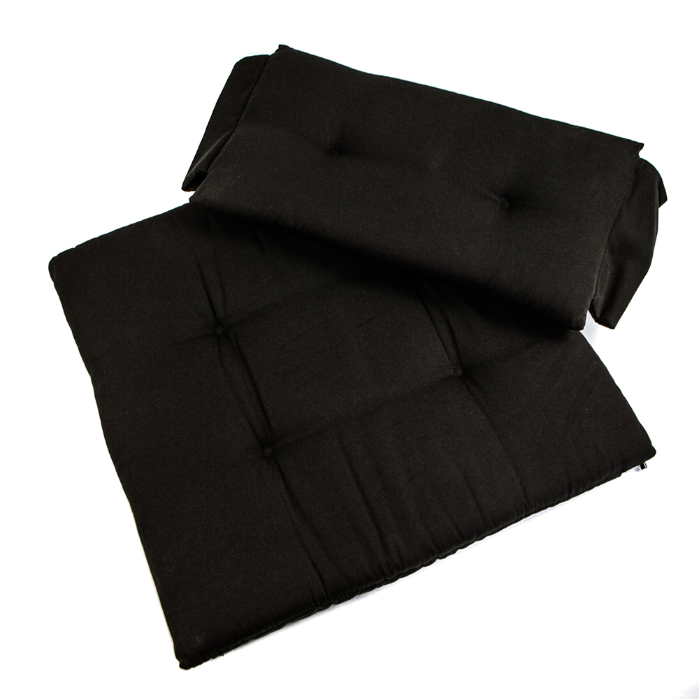 image for Whitecap Seat Cushion Set f/Director's Chair – Black