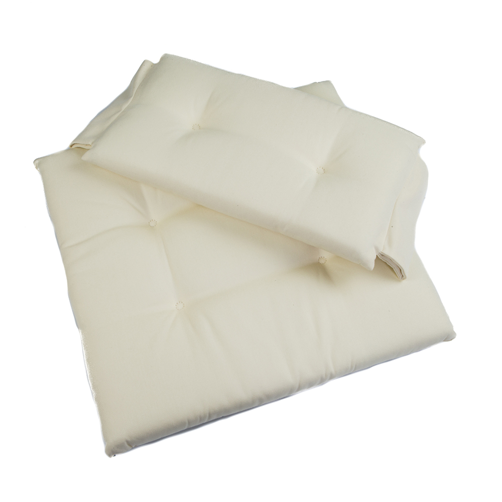 image for Whitecap Seat Cushion Set f/Director's Chair – Crème