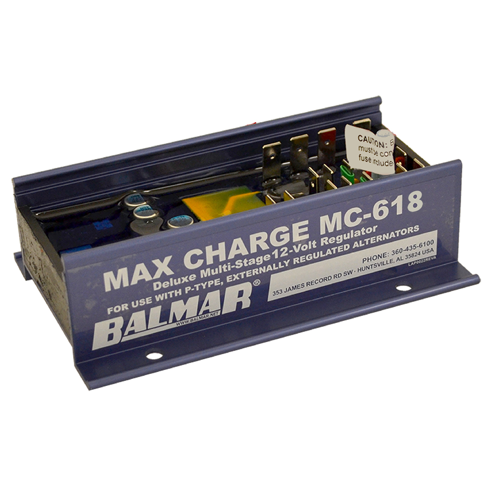 Balmar Max Charge MC618 Multi-Stage Regulator w/o Harness - 12V CD-89458