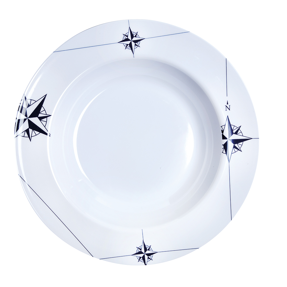 image for Marine Business Melamine Deep, Round Soup Plate – NORTHWIND – 8.8″ Set of 6
