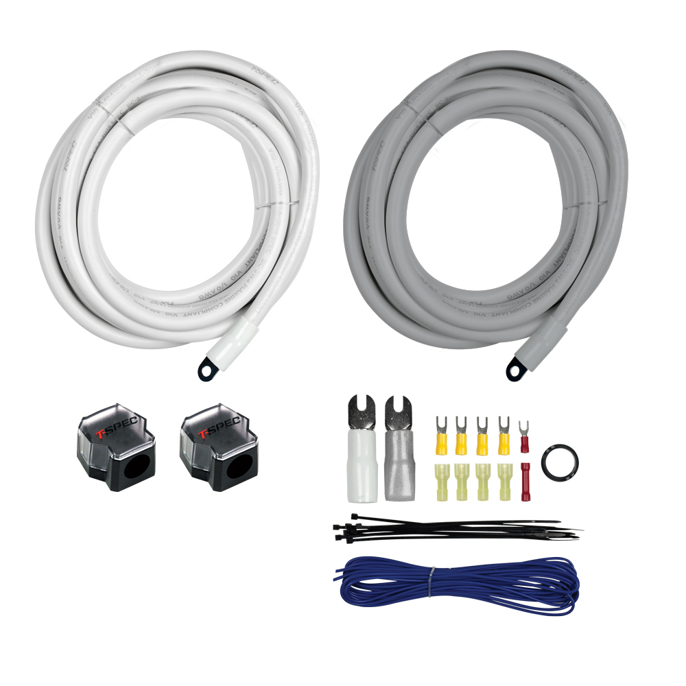 image for T-Spec V10-D104K 4 Gauge Add-A-Amp Kit f/1/0 Gauge Wire