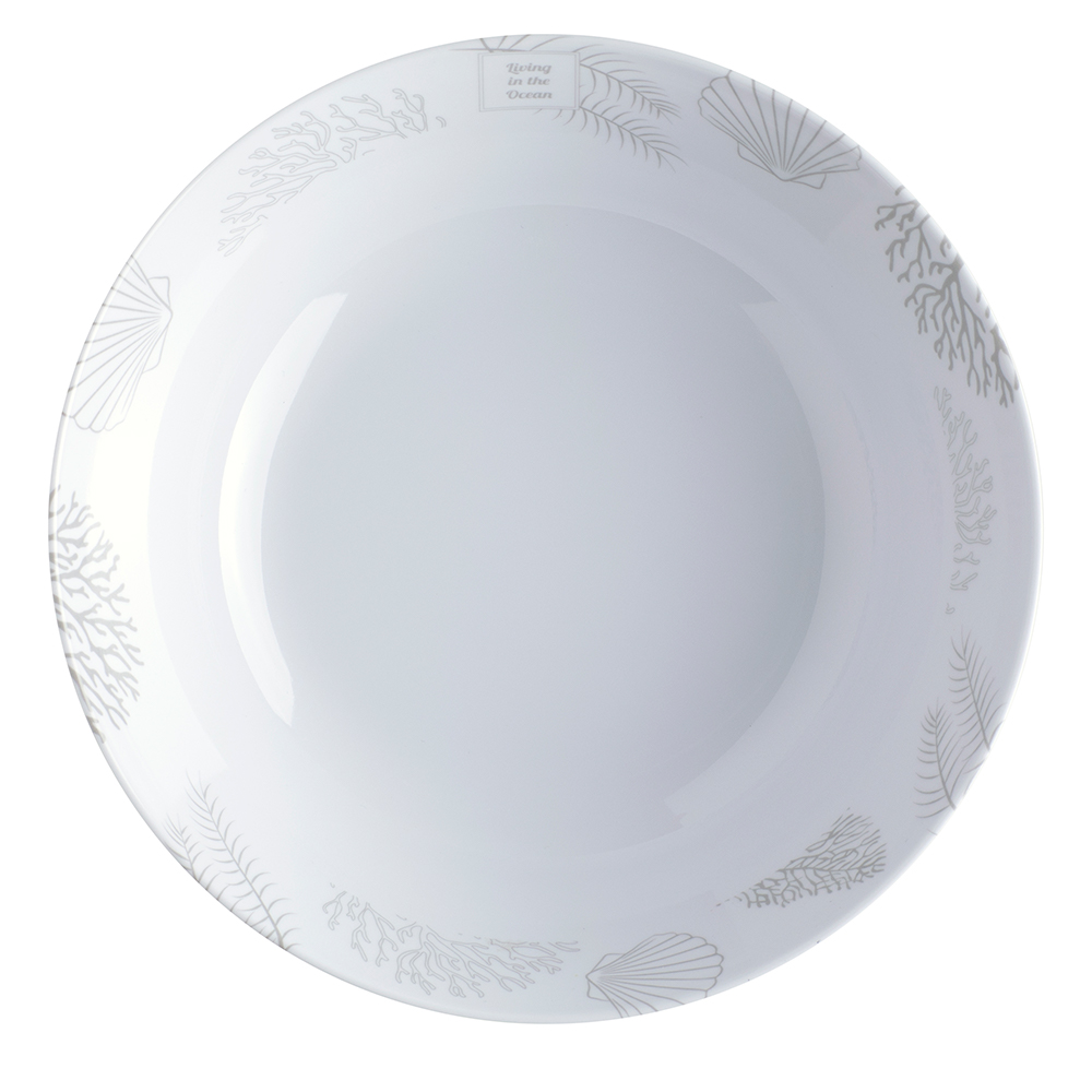 image for Marine Business Melamine Deep, Round Soup Plate – LIVING – 8.8″ Set of 6