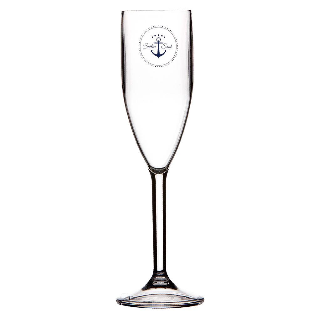 image for Marine Business Champagne Glass Set – SAILOR SOUL – Set of 6