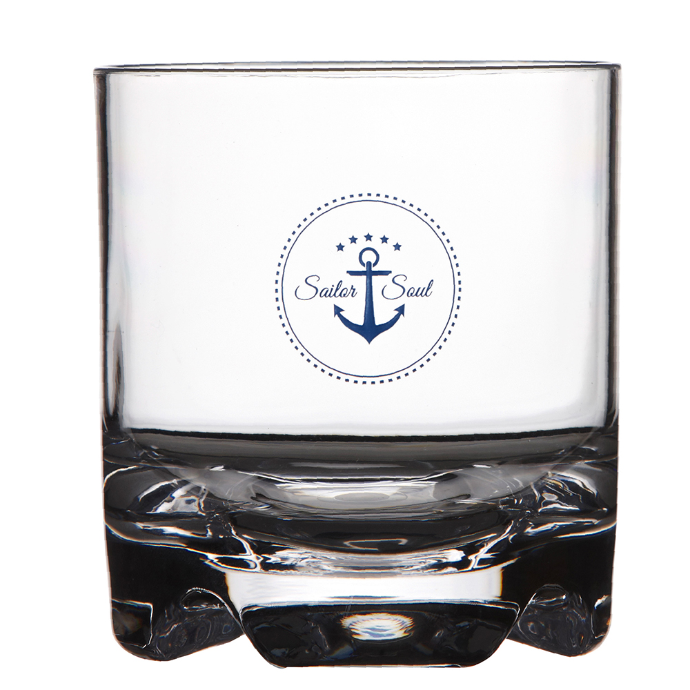 image for Marine Business Stemless Water/Wine Glass – SAILOR SOUL – Set of 6