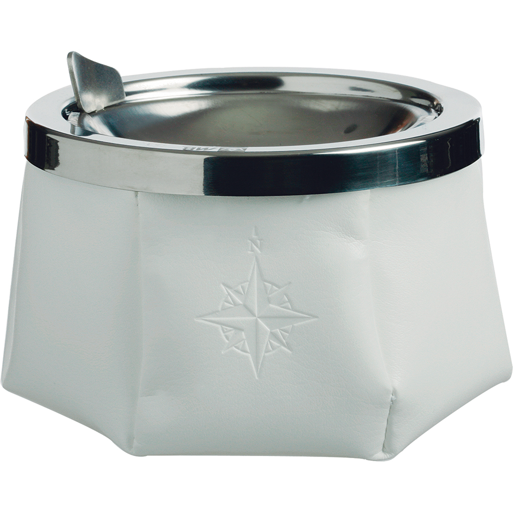 image for Marine Business Windproof Ashtray w/Lid – White
