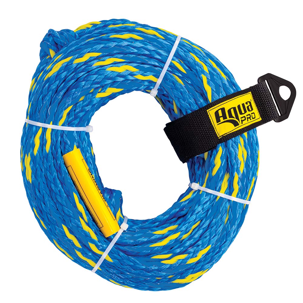 Aqua Leisure 2-Person Floating Tow Rope - 2,375lb Tensile - Blue CD-90482