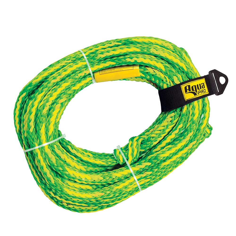 Aqua Leisure 6-Person Floating Tow Rope - 6,100lb Tensile - Green CD-90484