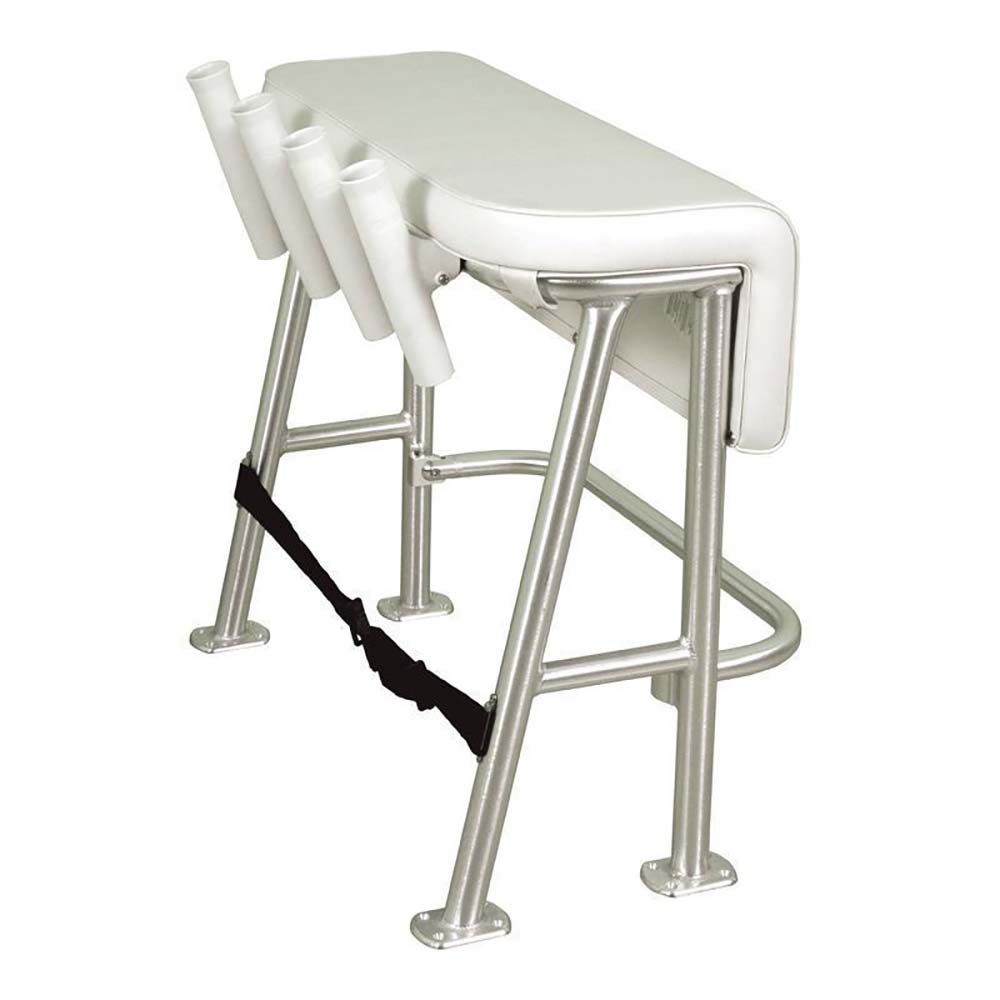 image for TACO Neptune III Leaning Post w/4 White Poly Rod Holders