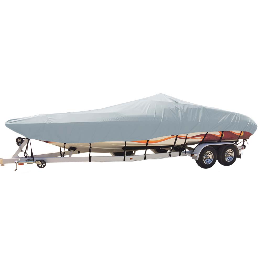 Carver Sun-DURA Styled-to-Fit Boat Cover f/21.5' Day Cruiser Boats - Grey - 74421S-11