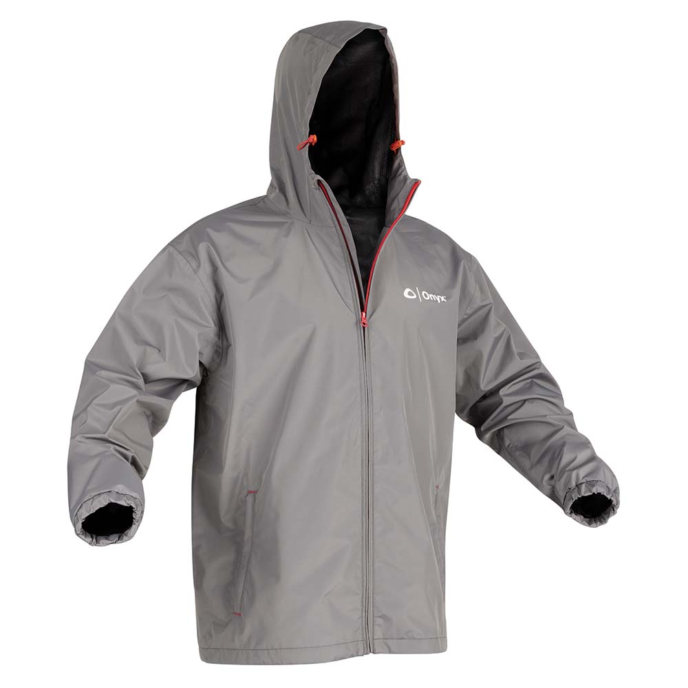 image for Onyx Essential Rain Jacket – Medium – Grey
