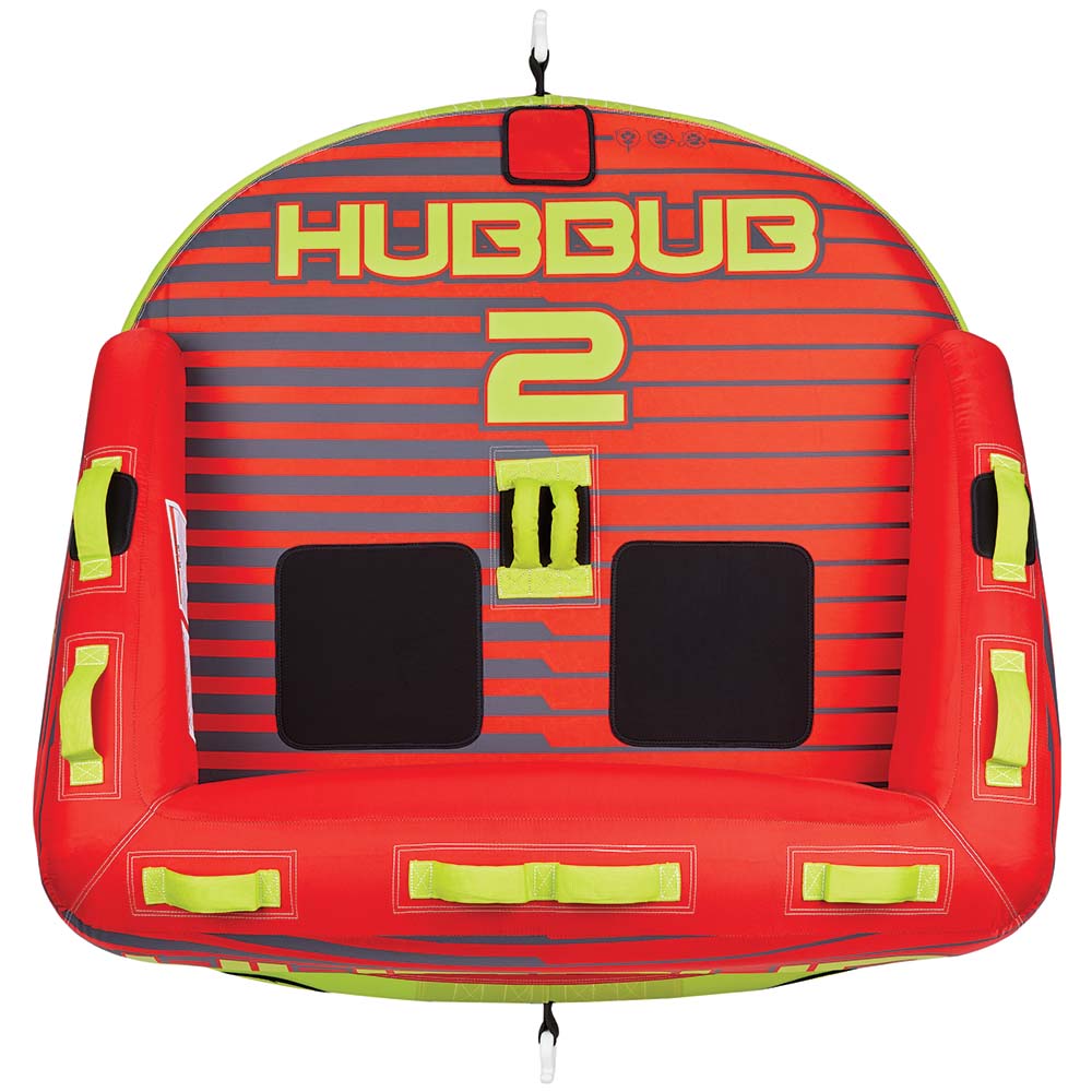 image for Full Throttle Hubbub 2 Towable Tube – 2 Rider – Red