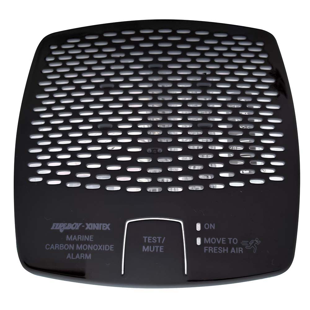 image for Fireboy-Xintex CO Alarm 12/24V DC w/Interconnect – Black
