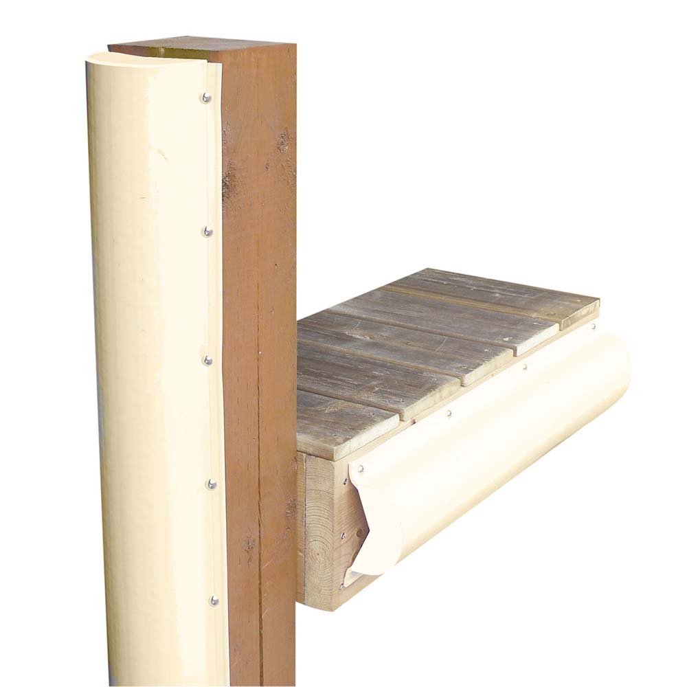 image for Dock Edge Piling Bumper – One End Capped – 6' – Beige