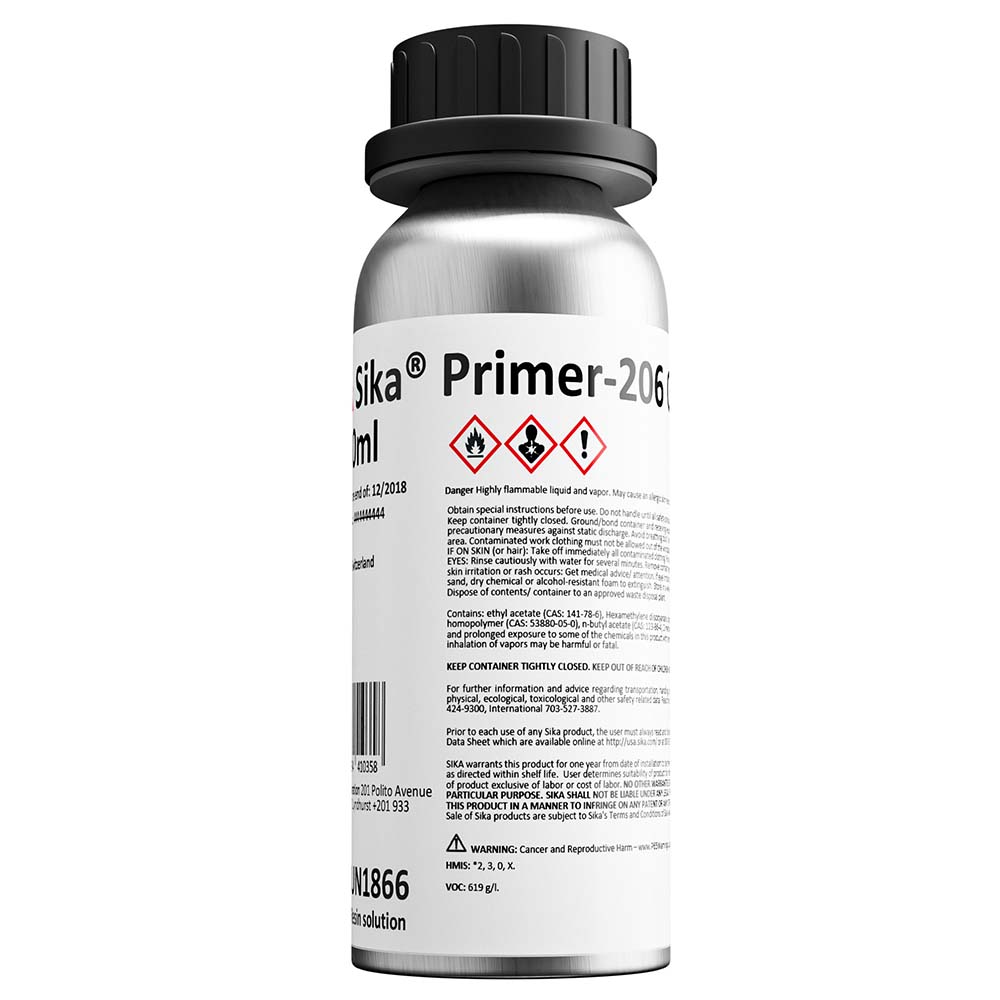 image for Sika Primer-206 G+P Black 1L Bottle
