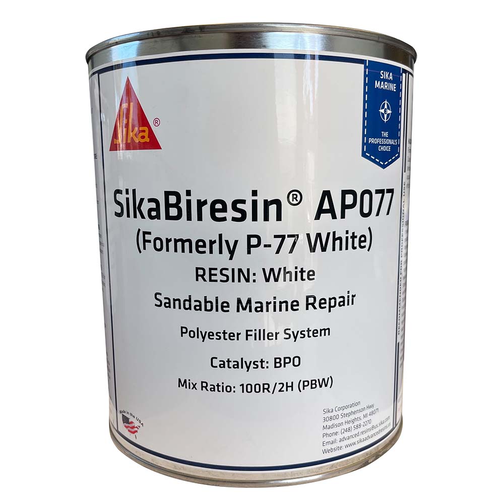 image for Sika SikaBiresin® AP077 White Gallon BPO Hardener Required