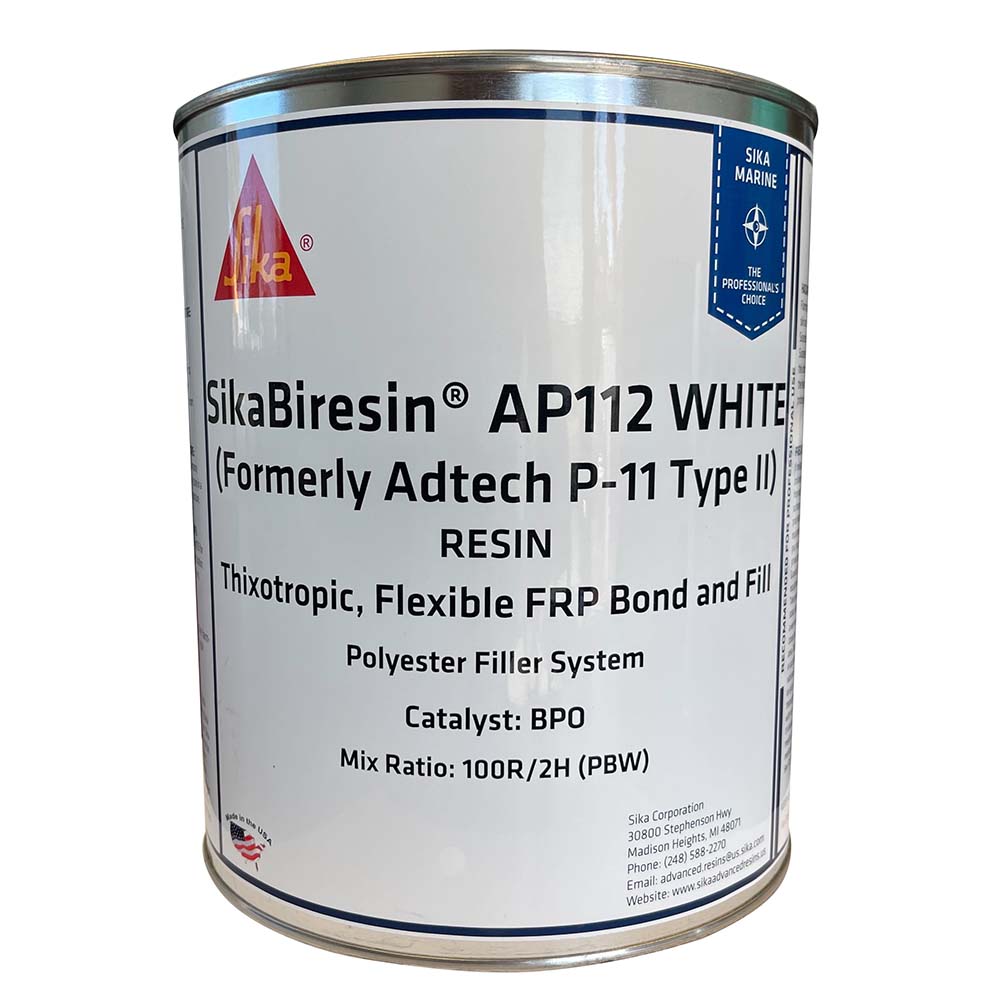 image for Sika SikaBiresin® AP112 White Gallon BPO Hardener Required