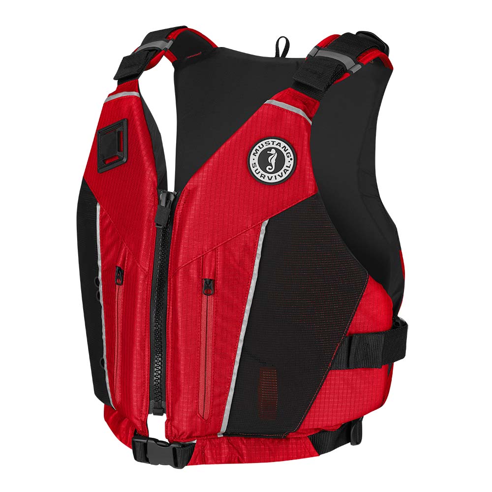image for Mustang Java Foam Vest – Red/Black – XS/Small