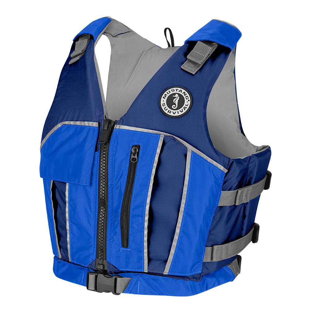 image for Mustang Reflex Foam Vest – Royal Blue/Navy – XS/Small