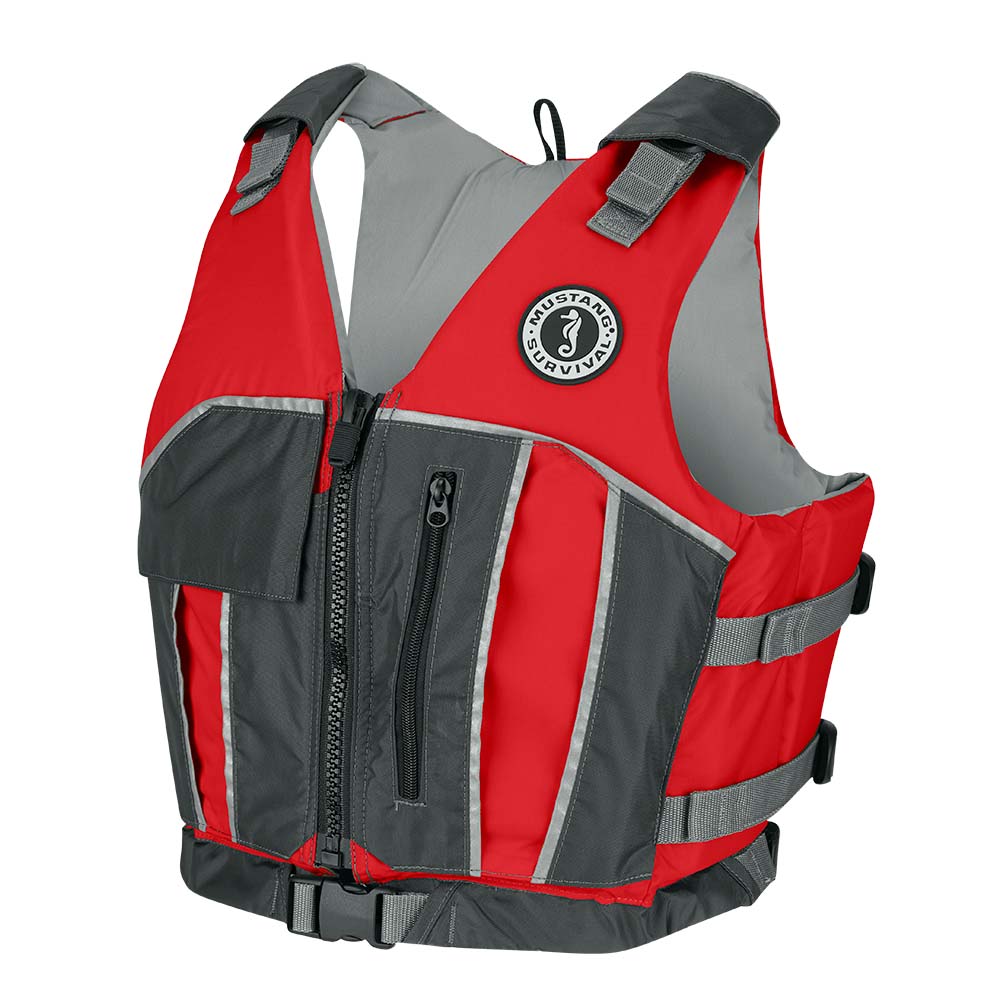 image for Mustang Reflex Foam Vest – Red/Grey – XS/Small