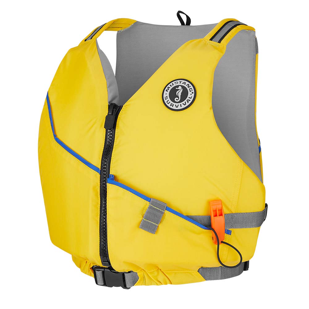 image for Mustang Journey Foam Vest – Yellow – Medium/Large