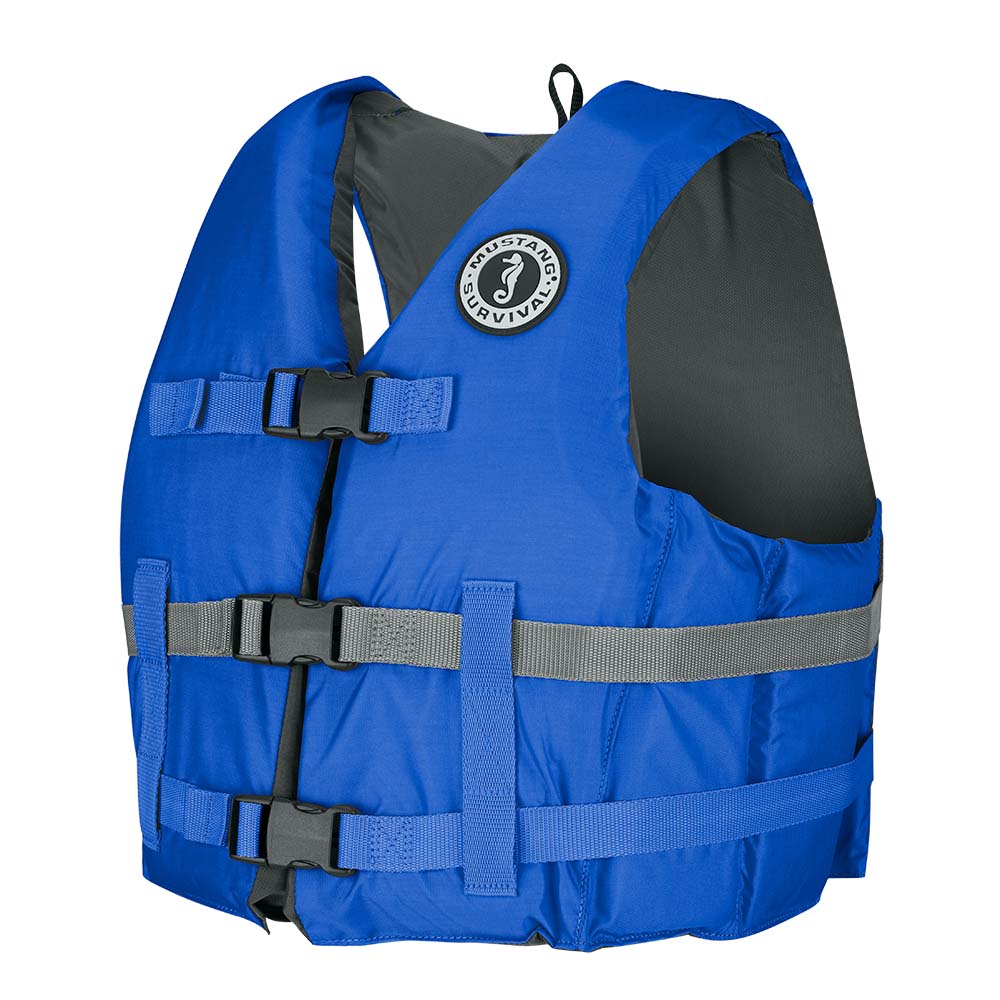 image for Mustang Livery Foam Vest – Blue – Medium/Large