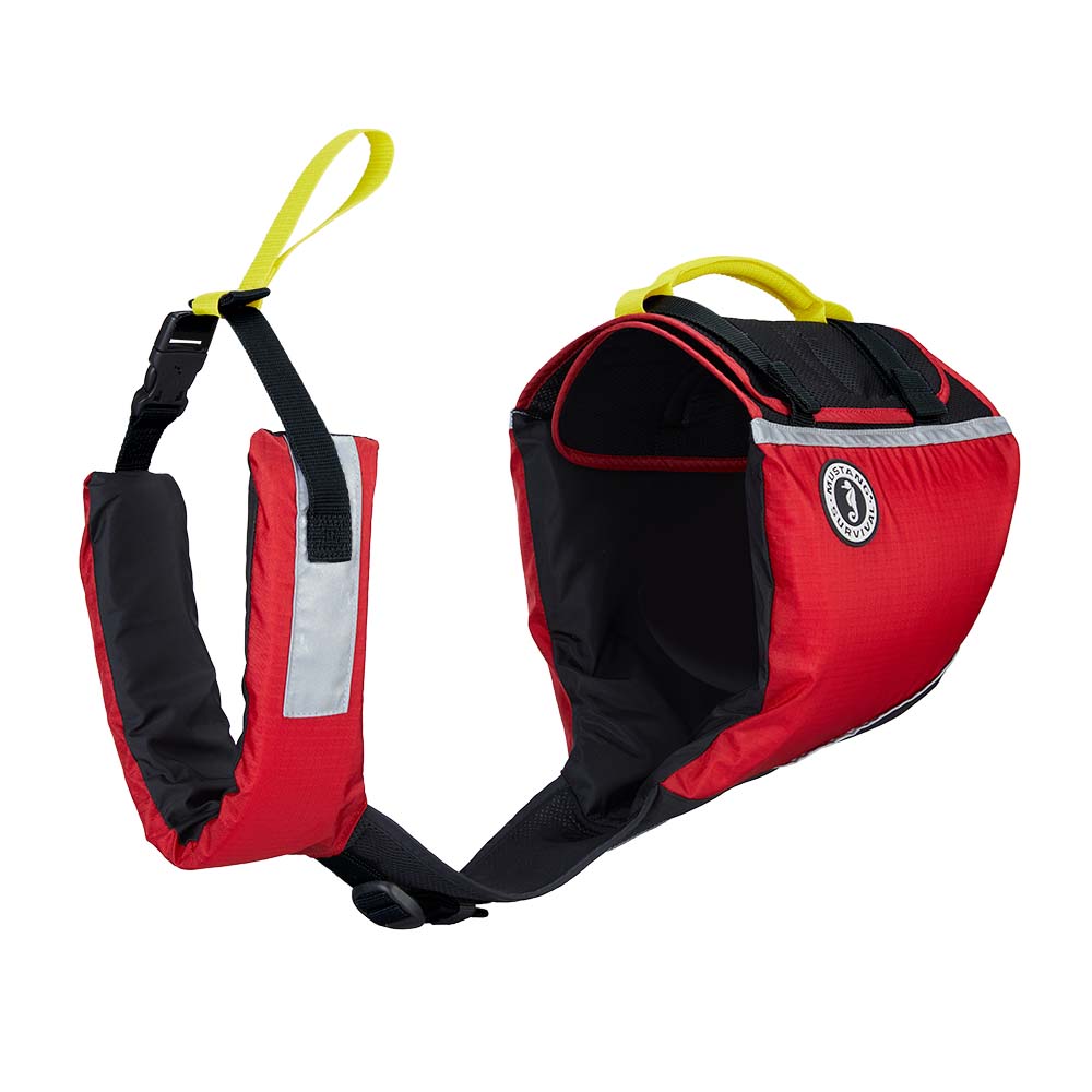 image for Mustang Underdog Foam Flotation PFD – Red/Black – X-Small