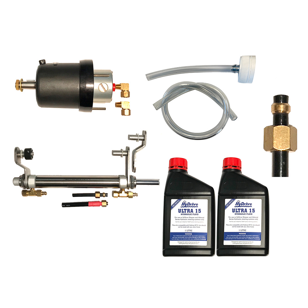 image for HyDrive El Outboard Steering Kit f/Up To 150HP Motors