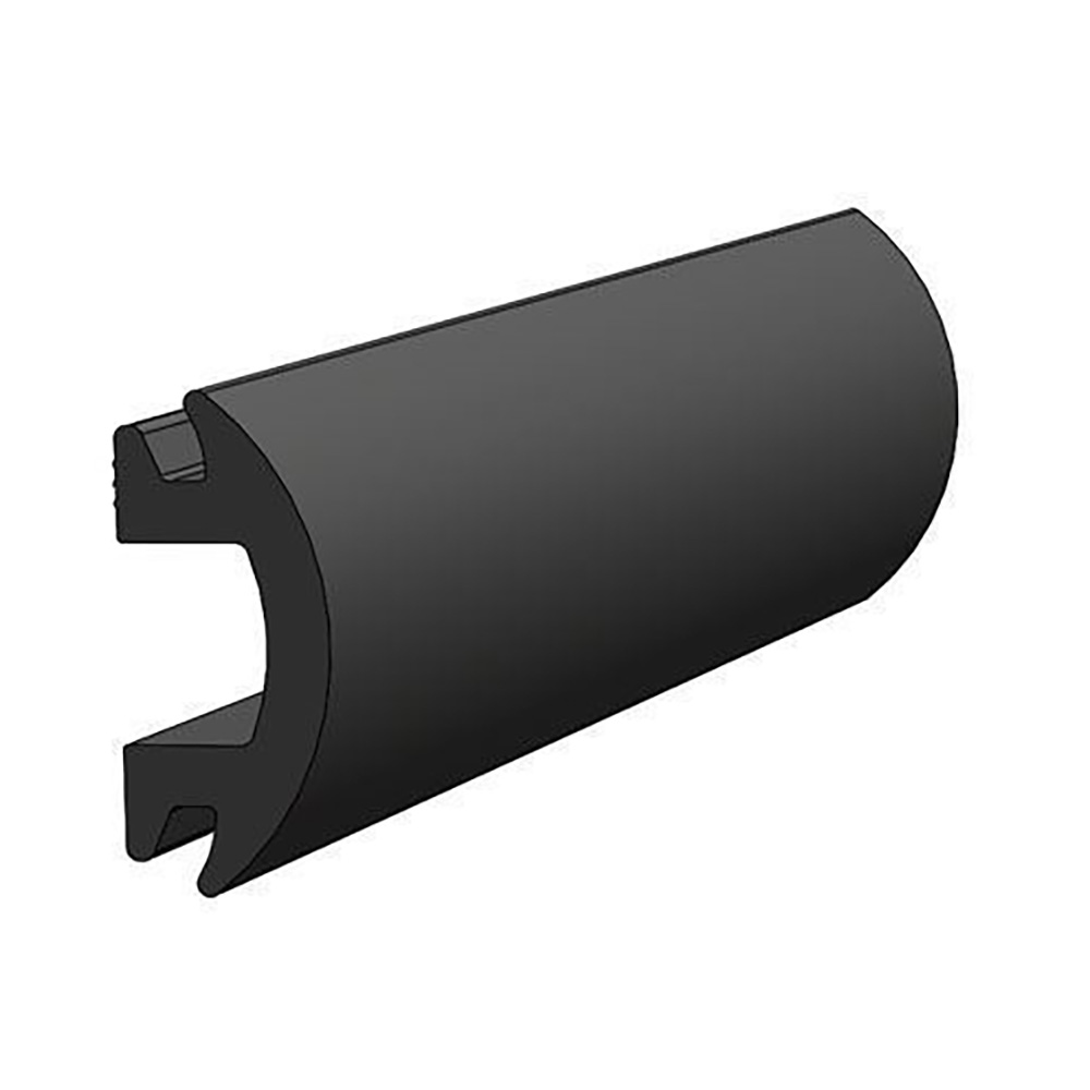 image for TACO 70' Flexible Black Rub Rail Insert 1-3/16″ x 1/2″