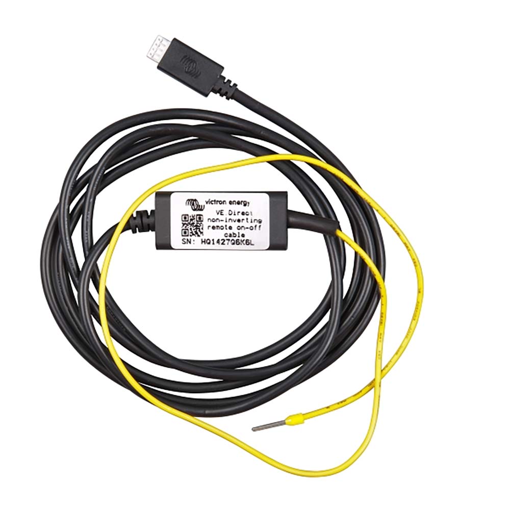 Victron VE.Direct Non-Inverting Remote On-Off Cable Non-Inverting f/BlueSolar &amp; SmartSolar MPPT CD-92596