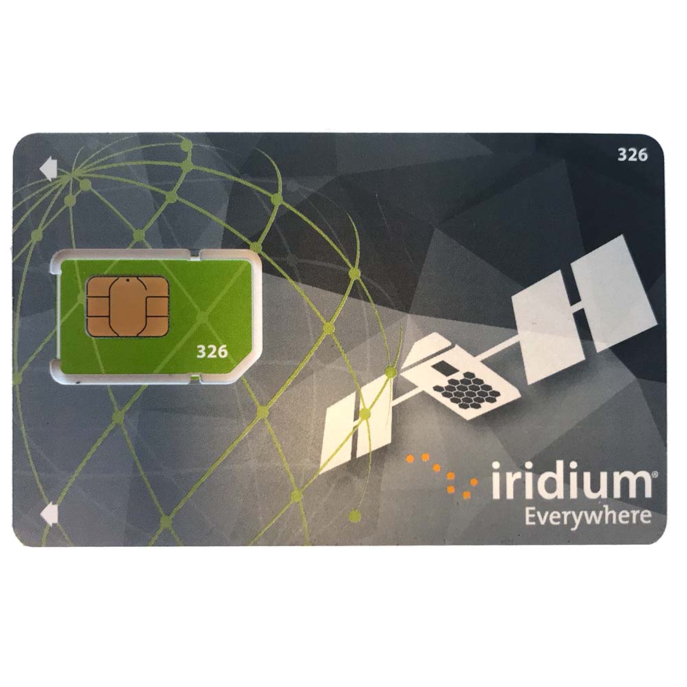 image for Iridium Prepaid SIM Card Activation Required – Green