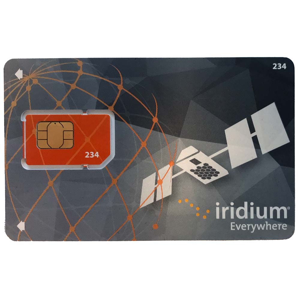 image for Iridium Post Paid SIM Card Activation Required – Orange