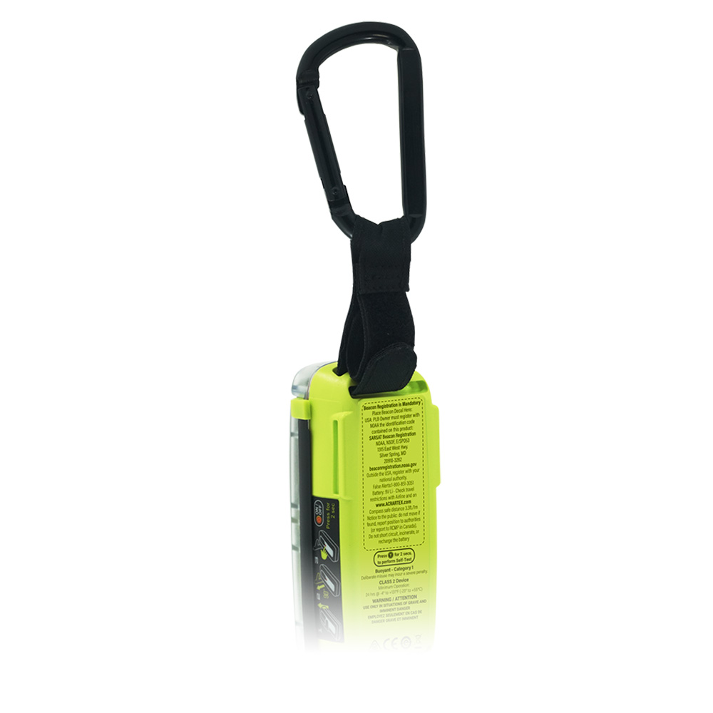 image for ACR Carabiner w/Velcro Strap