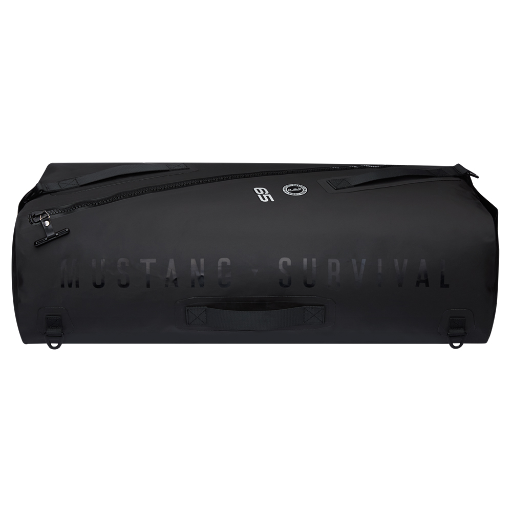 Mustang Greenwater 65L Submersible Deck Bag - Black - MA261202-13-0-202