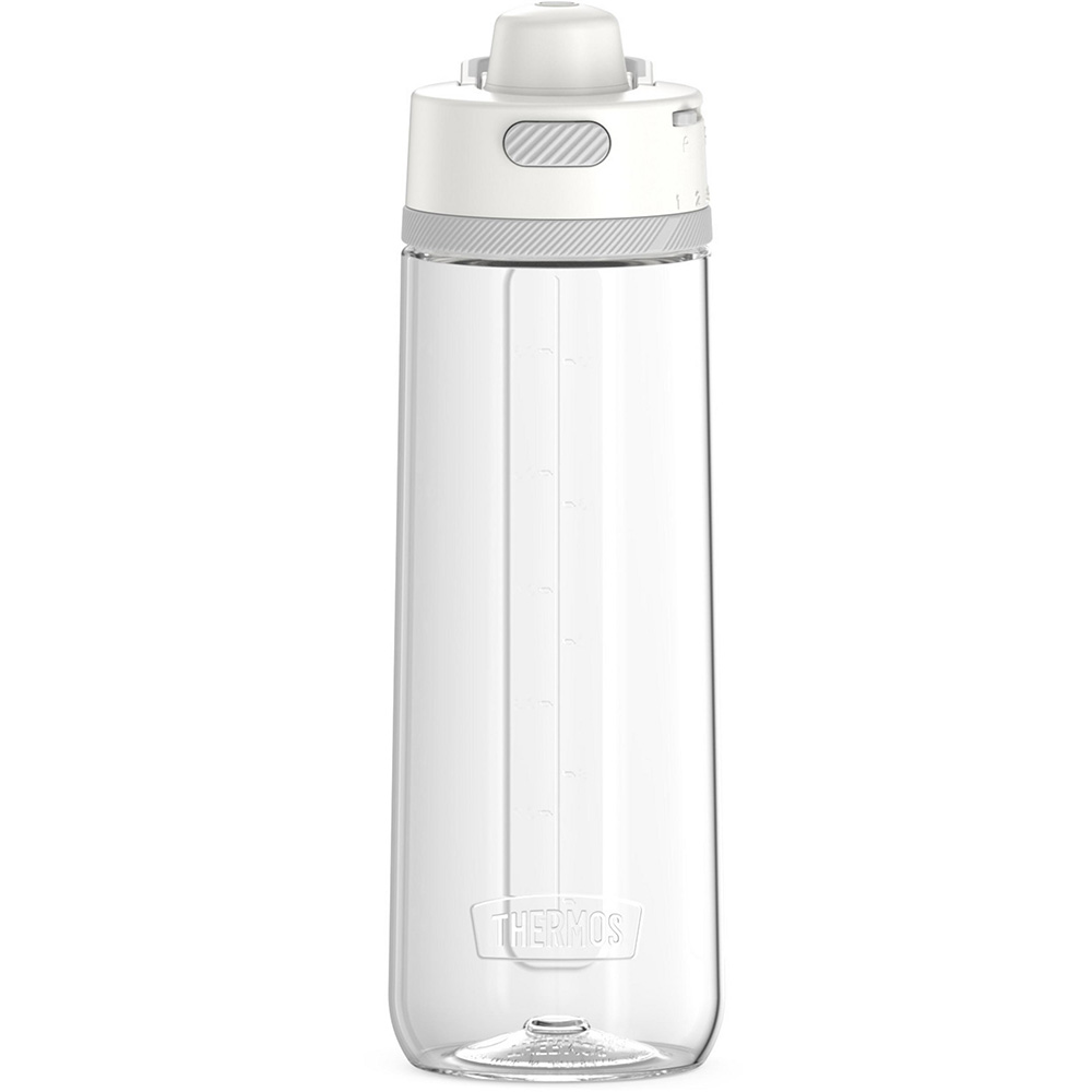 image for Thermos Guardian Collection – 24oz Hard Plastic Hydration Bottle w/Spout – Sleet White