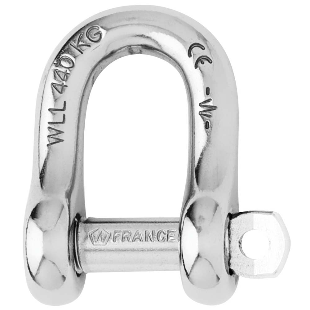image for Wichard Captive Pin D Shackle – Diameter 4mm – 5/32″