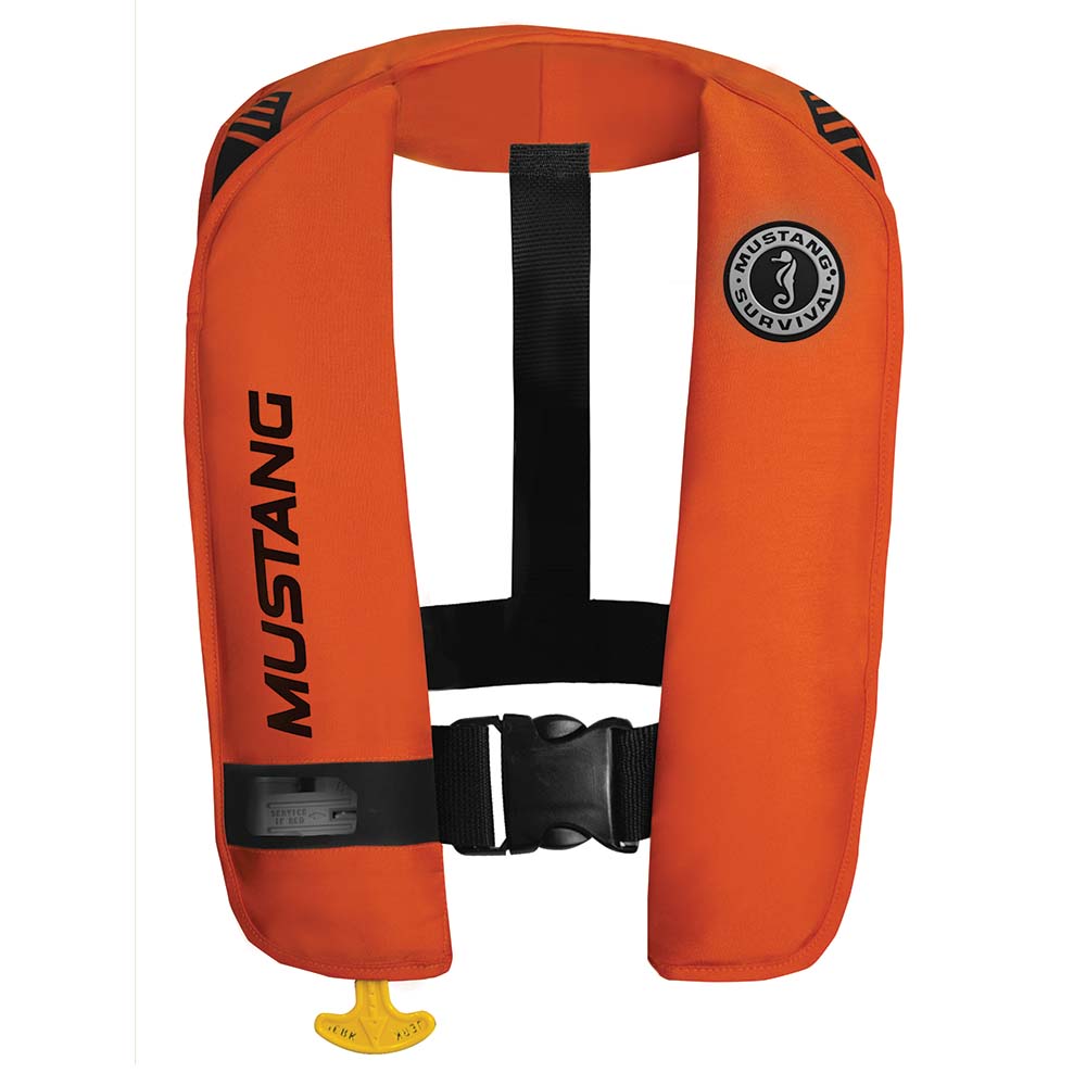 image for Mustang MIT 100 Inflatable PFD – Orange/Black – Automatic/Manual