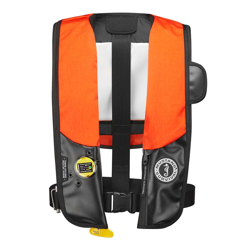image for Mustang HIT Inflatable PFD f/Law Enforcement – Orange/Black – Manual