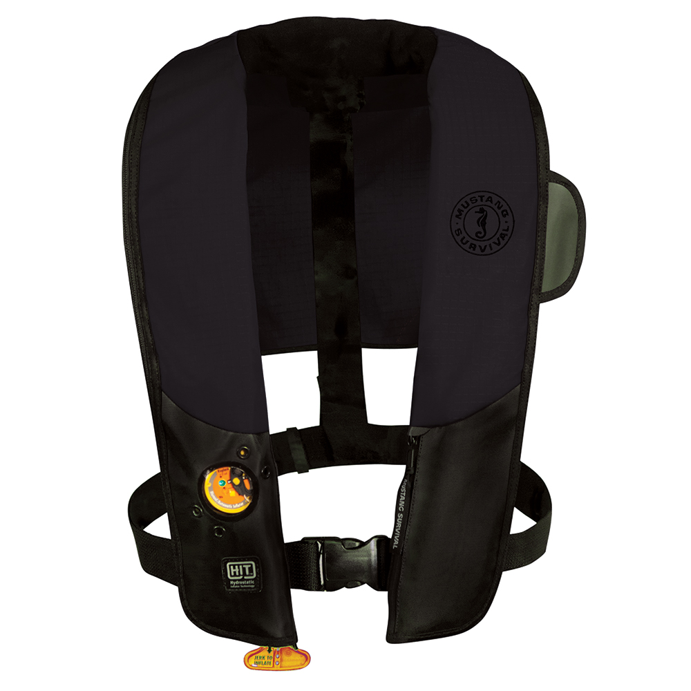 image for Mustang HIT Inflatable PFD f/Law Enforcement – Black – Automatic/Manual