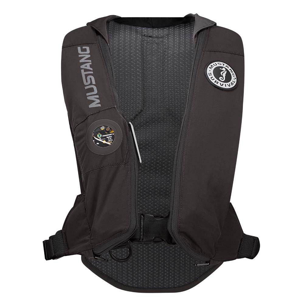 image for Mustang Elite 28 Hydrostatic Inflatable PFD – Black – Automatic/Manual