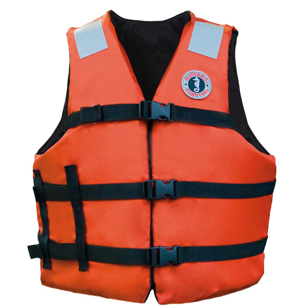 image for Mustang Flotation Vest – Orange – Adult Universal
