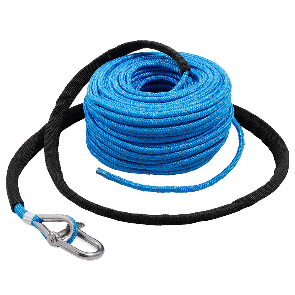 image for TRAC Anchor Rope 5mm x 100' Stainless Steel Shackle