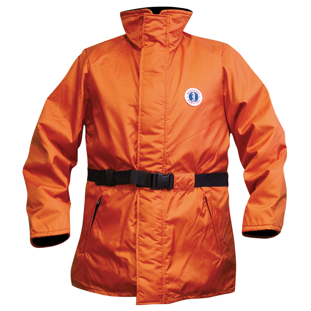 image for Mustang Classic Flotation Coat – Orange – Small