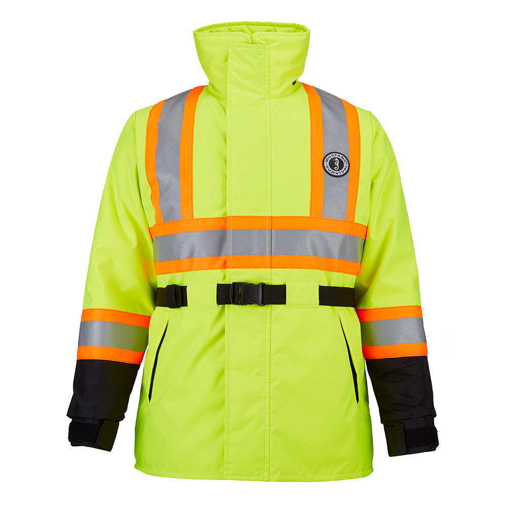 image for Mustang Classic Flotation Coat – Fluorescent Yellow/Green/Black – Small