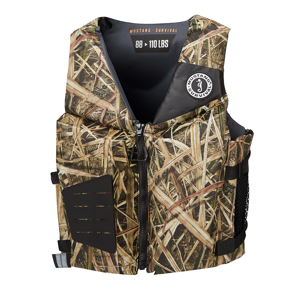 image for Mustang Young Adult REV Foam Vest – Mossy Oak Shadow Grass Blades – Universal