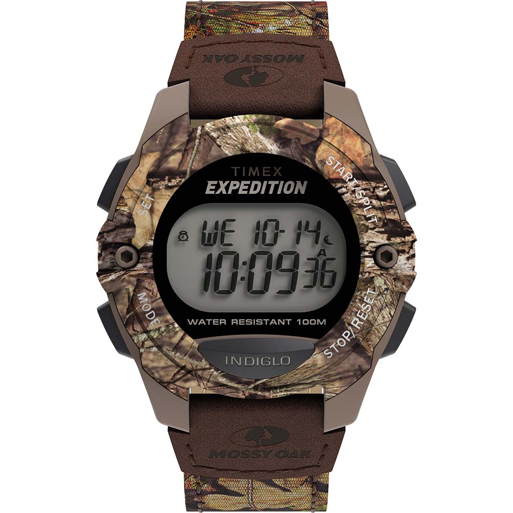 image for Timex Expedition Men's Classic Digital Chrono Full-Size Watch – Country Camo