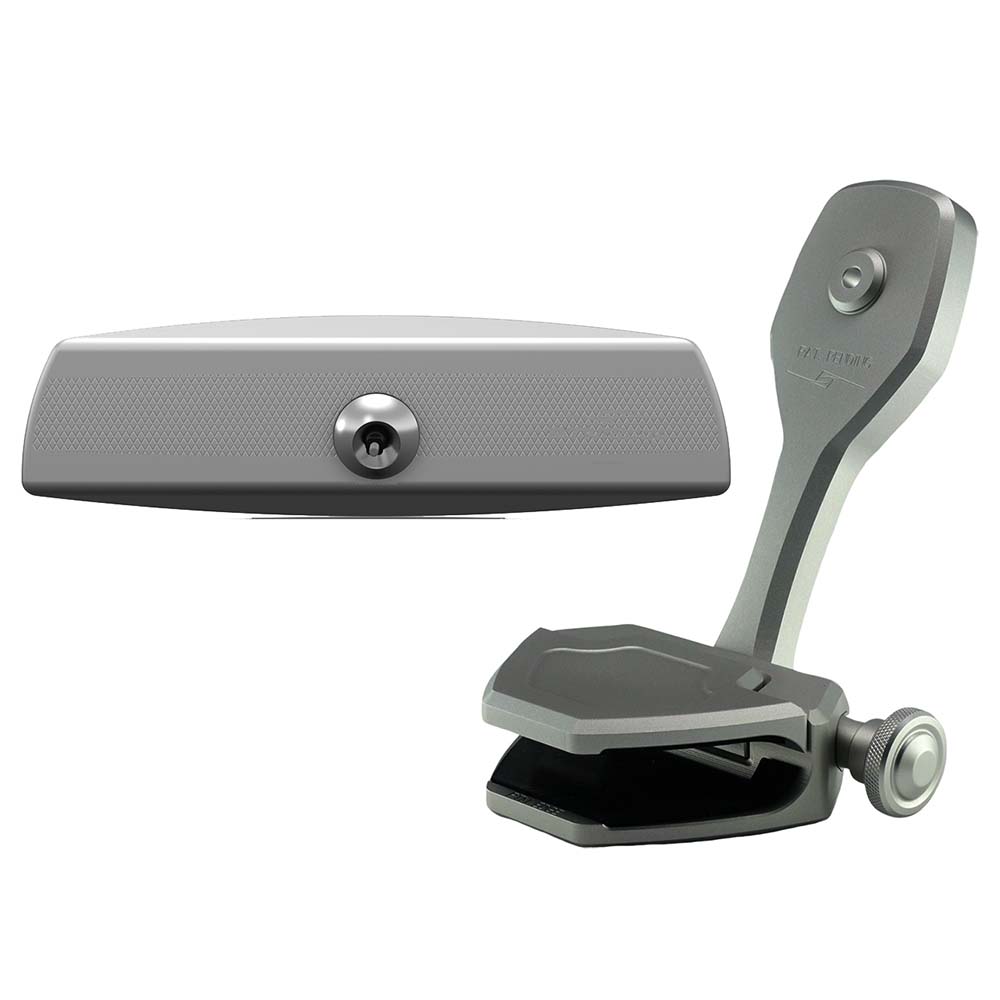 image for PTM Edge Mirror/Bracket Kit w/VR-140 Elite Mirror & ZXR-300 (Titanium Grey)