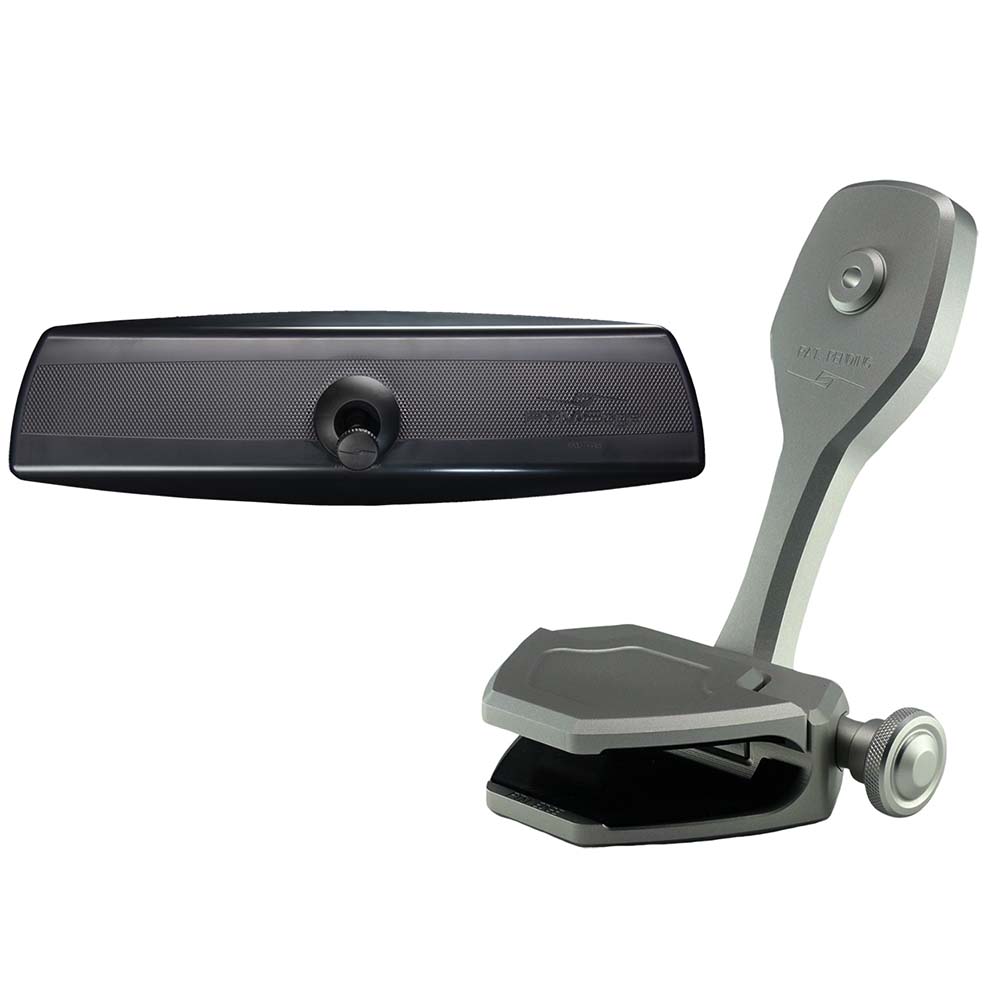 image for PTM Edge Mirror/Bracket Kit w/VR-140 PRO Mirror & ZXR-300 (Titanium Grey)