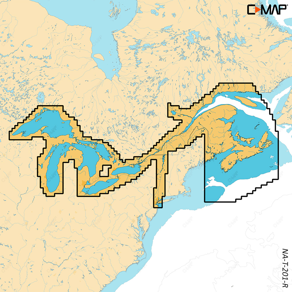 image for C-MAP REVEAL™ X – Great Lakes to Nova Scotia