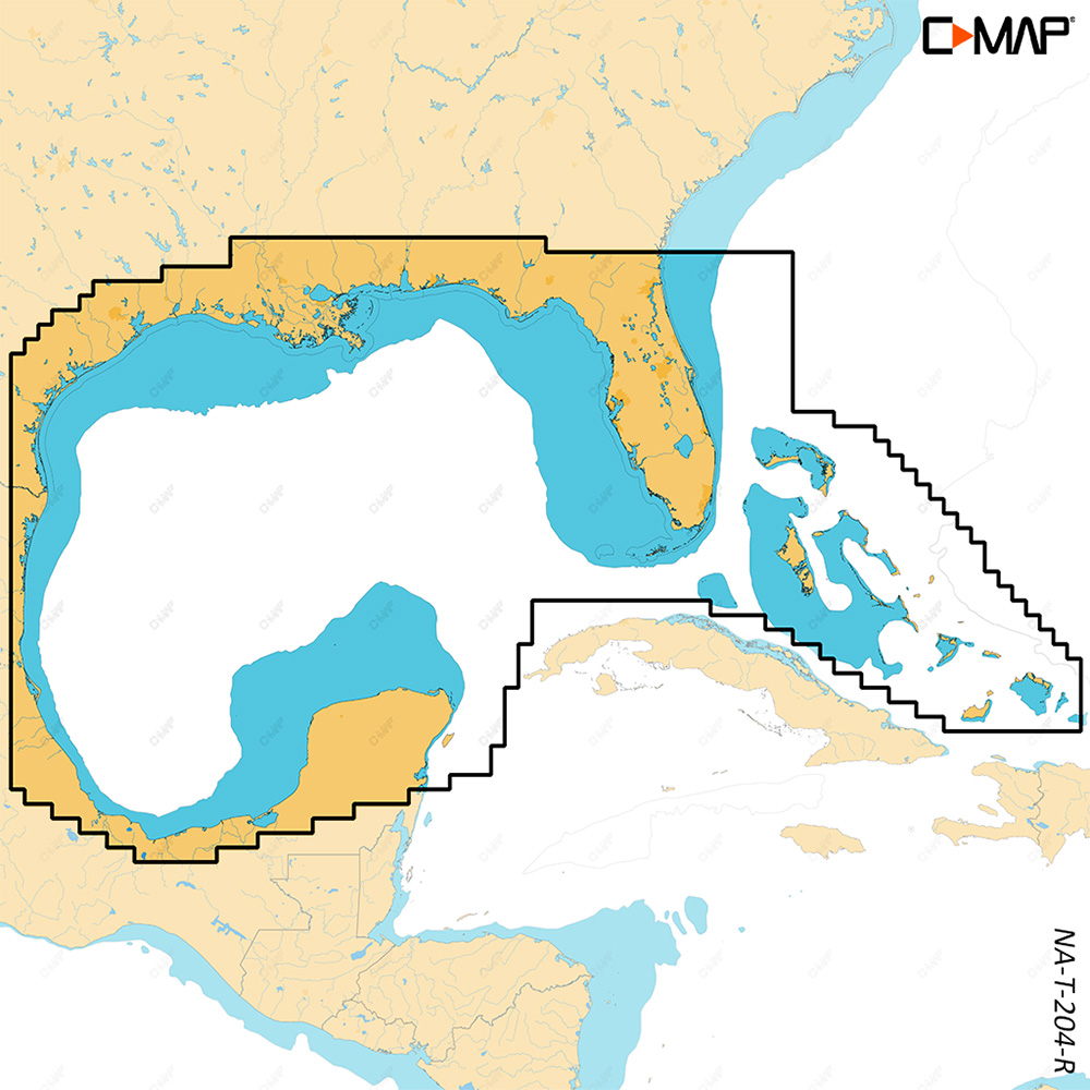 image for C-MAP REVEAL™ X – Gulf of Mexico & Bahamas