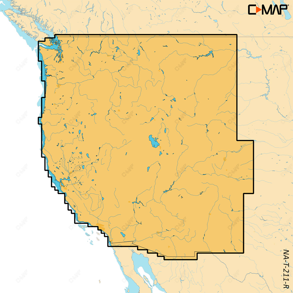 image for C-MAP REVEAL™ X – U.S. Lakes West